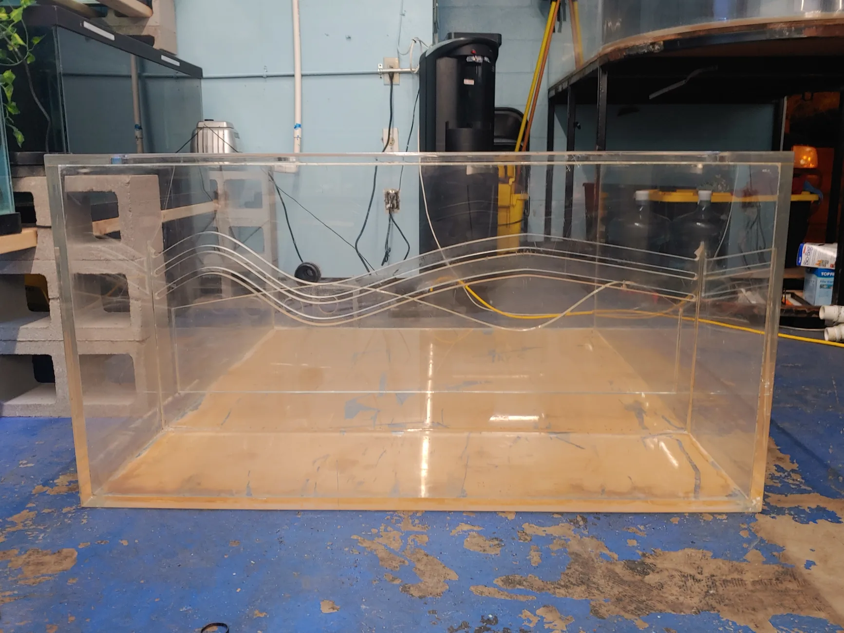 Custom acrylic sump