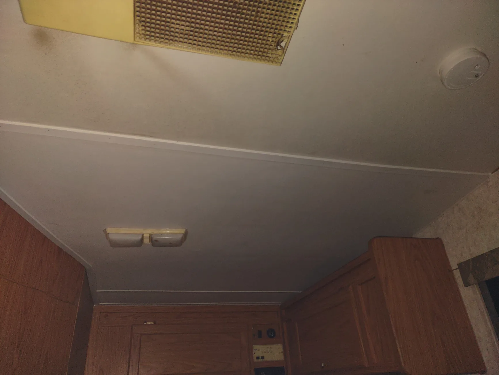 Camper ceiling repair