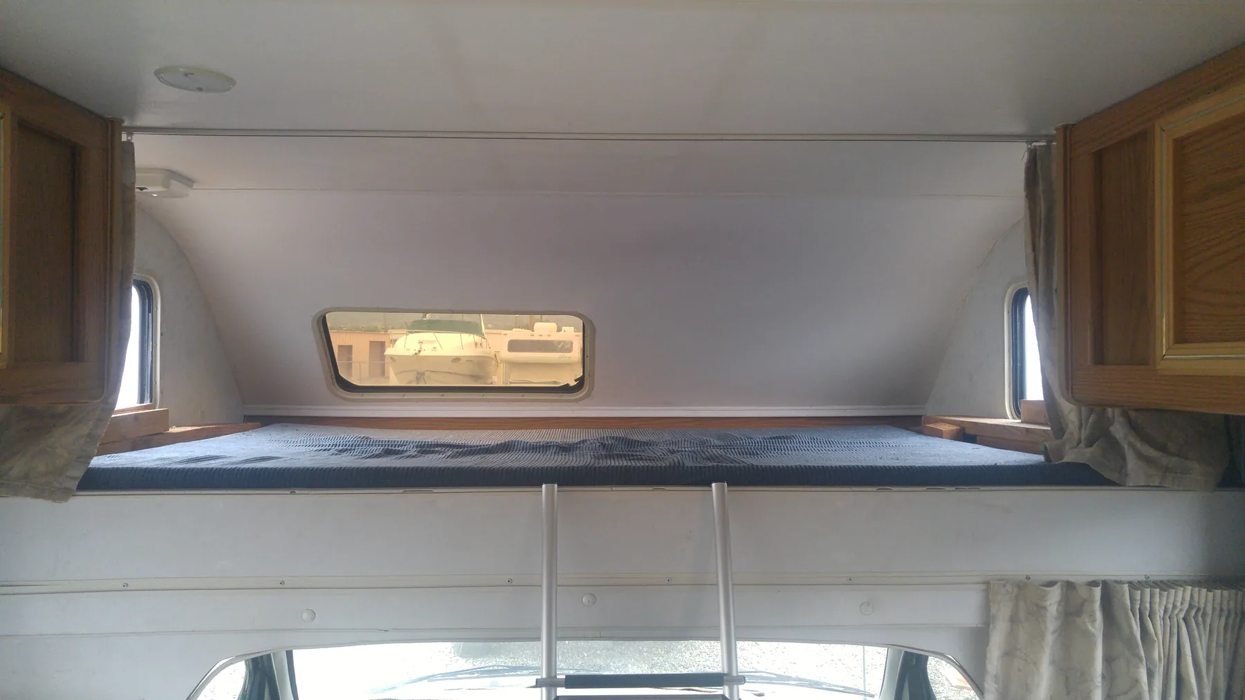Camper roof after repair