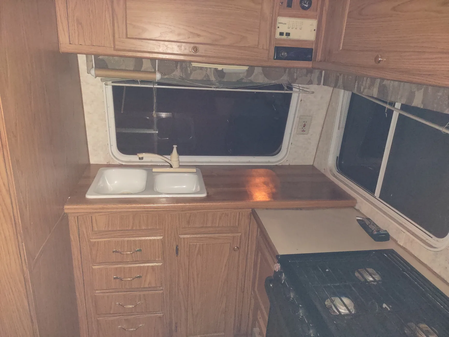 Custom camper counter