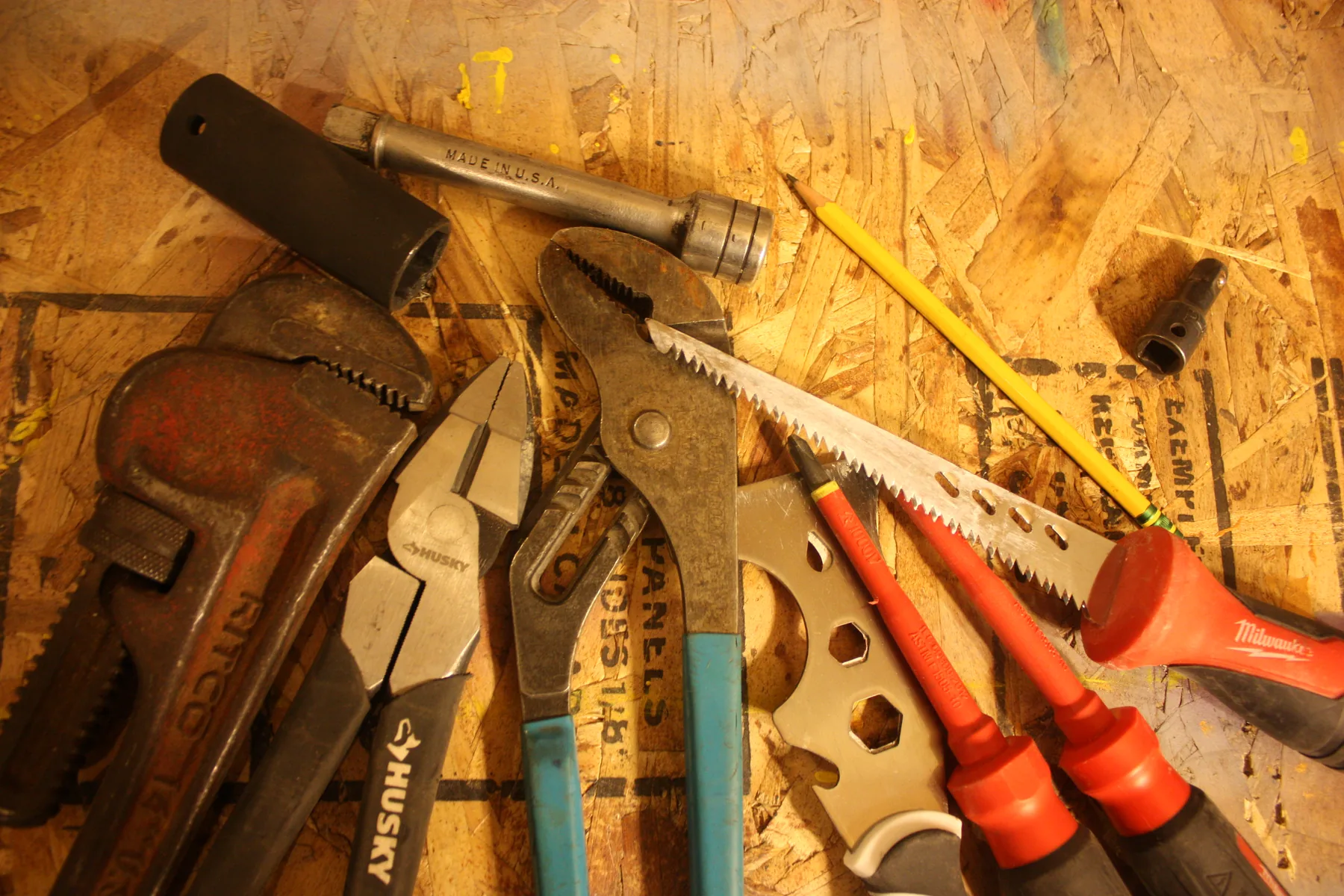 Hand tools used by Handy Matt's Repairs